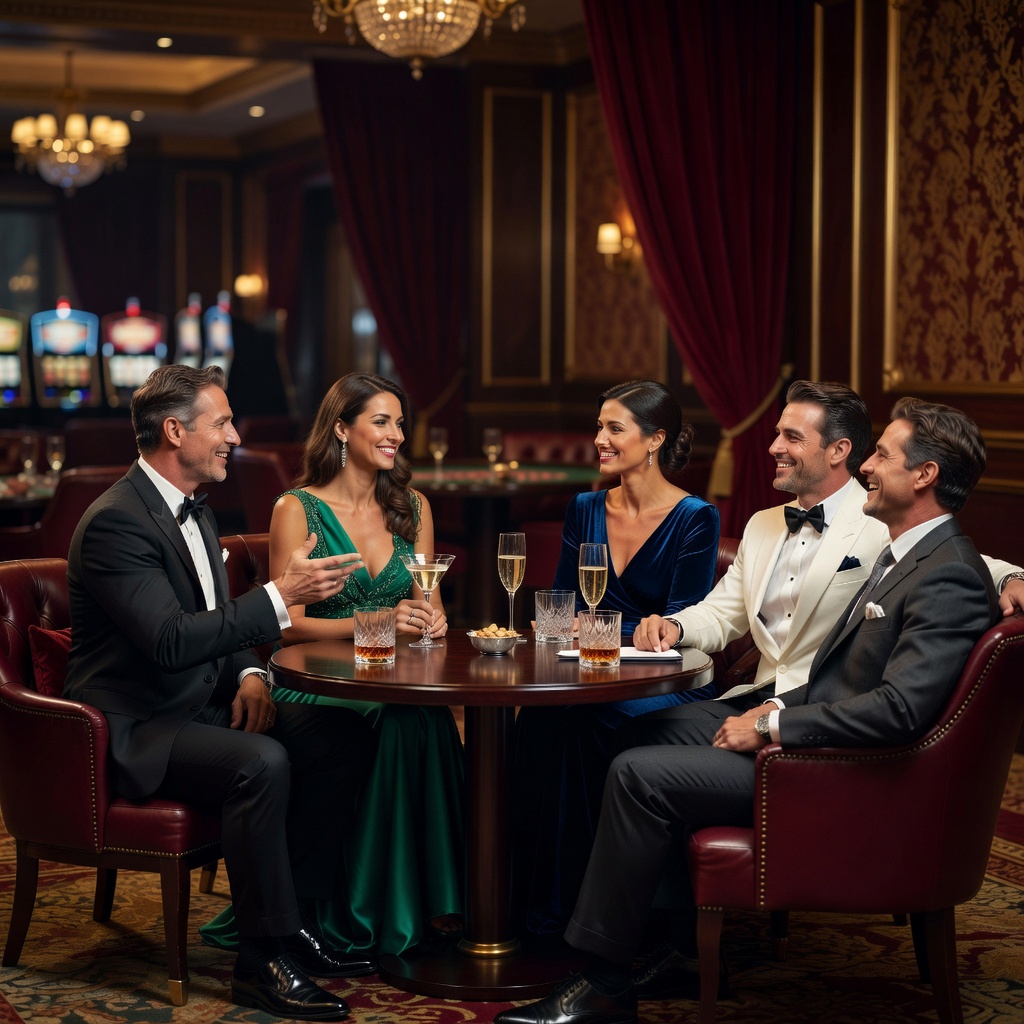 Social Group at Casino Lounge